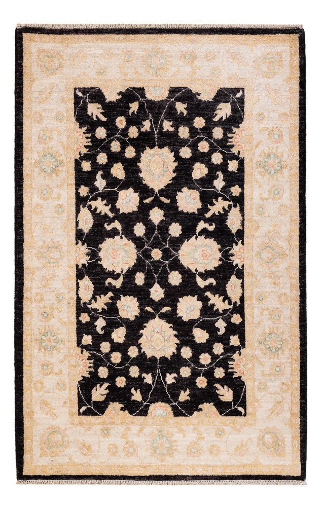 Alfombra Ziegler - 154 x 100 cm - negro