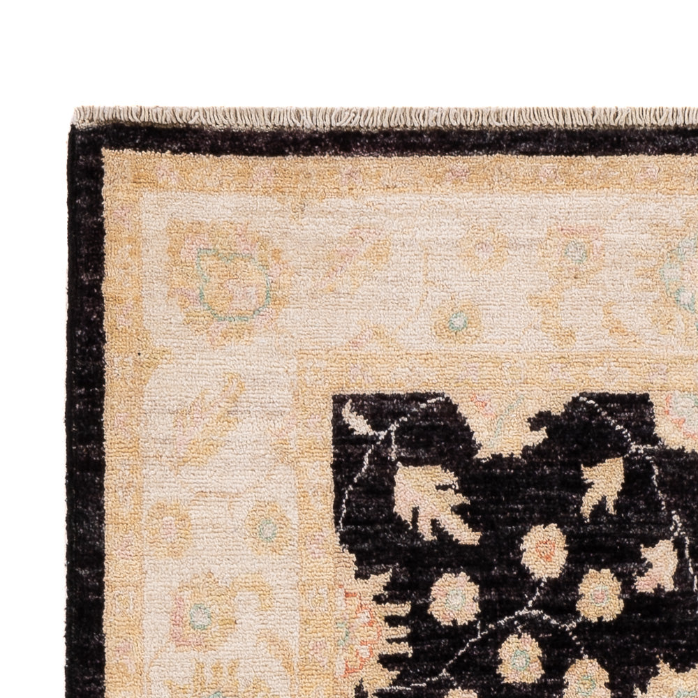 Alfombra Ziegler - 154 x 100 cm - negro