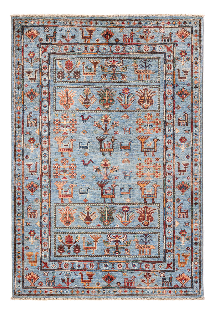 Alfombra Ziegler - Ariana - 154 x 104 cm - azul claro