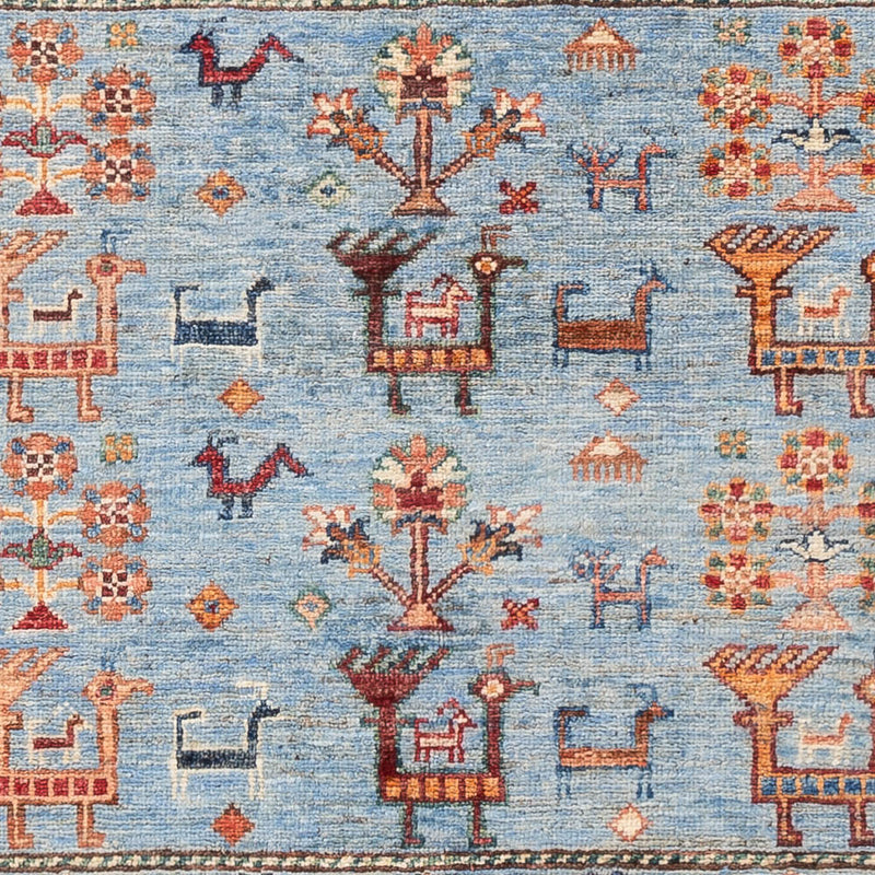Alfombra Ziegler - Ariana - 154 x 104 cm - azul claro