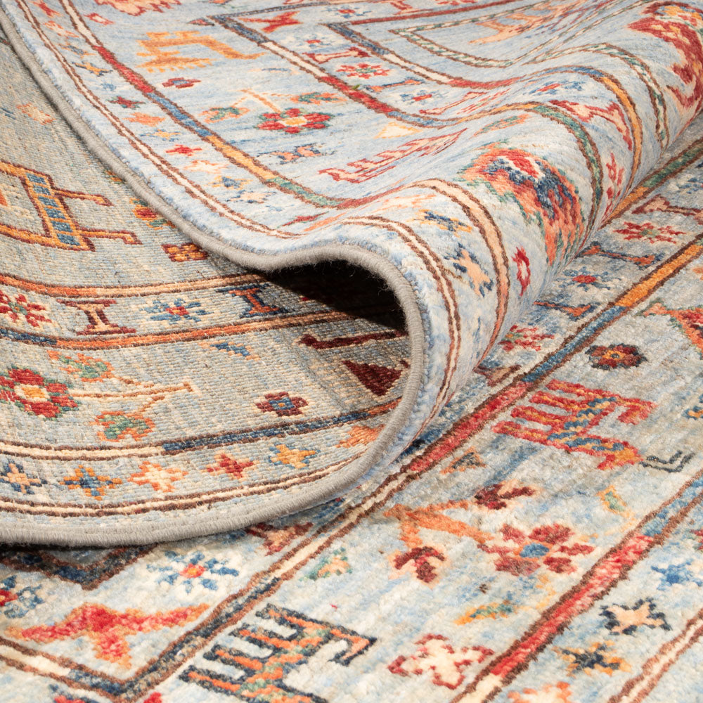 Alfombra Ziegler - Ariana - 154 x 104 cm - azul claro