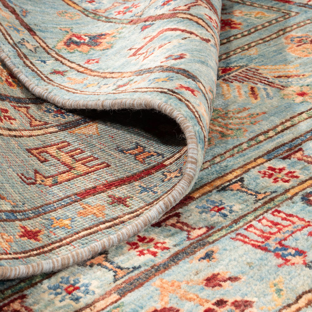 Alfombra Ziegler - Ariana - 150 x 102 cm - azul claro