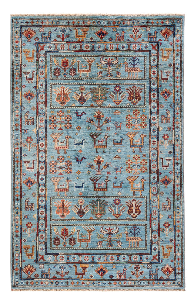 Alfombra Ziegler - Ariana - 163 x 100 cm - azul claro