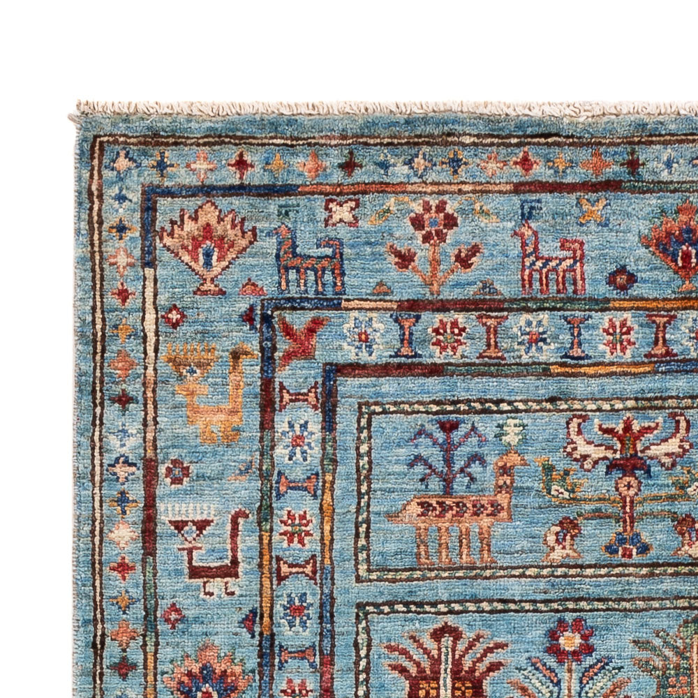 Alfombra Ziegler - Ariana - 154 x 99 cm - azul claro