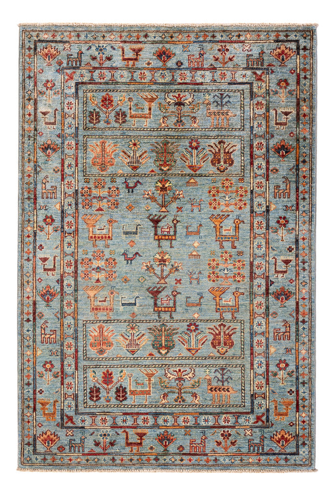 Alfombra Ziegler - Ariana - 153 x 105 cm - azul claro