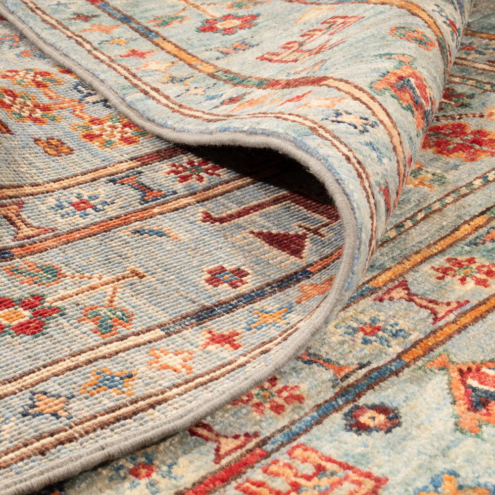 Alfombra Ziegler - Ariana - 153 x 105 cm - azul claro