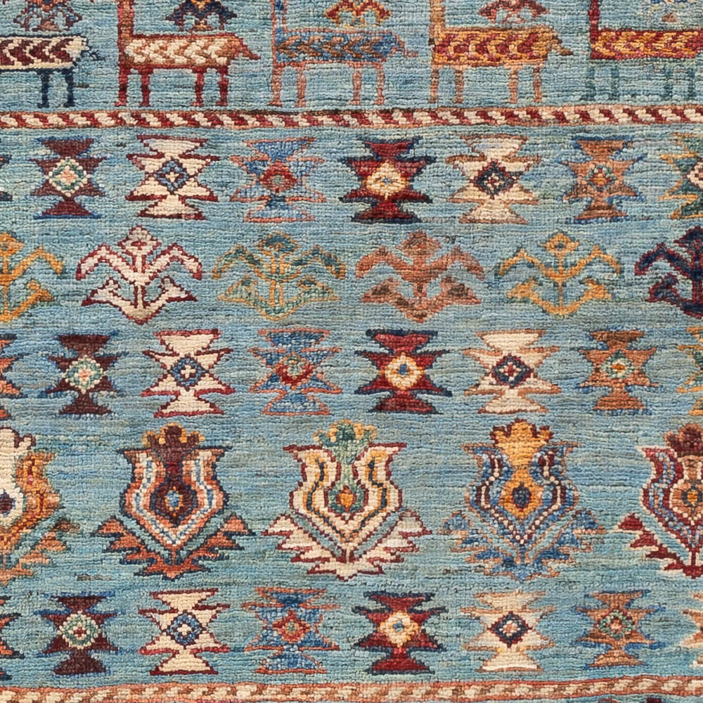 Alfombra Ziegler - Ariana - 149 x 103 cm - azul claro