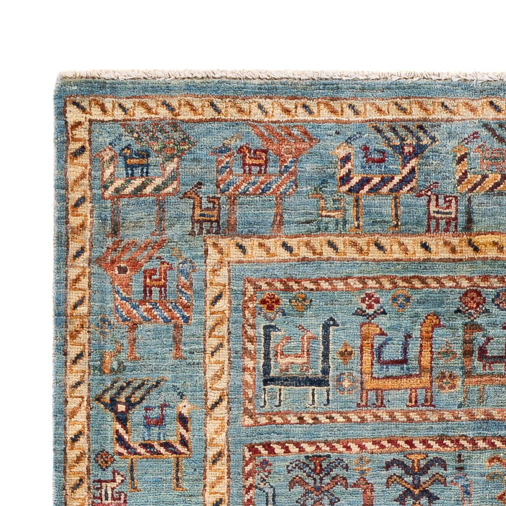 Alfombra Ziegler - Ariana - 149 x 103 cm - azul claro