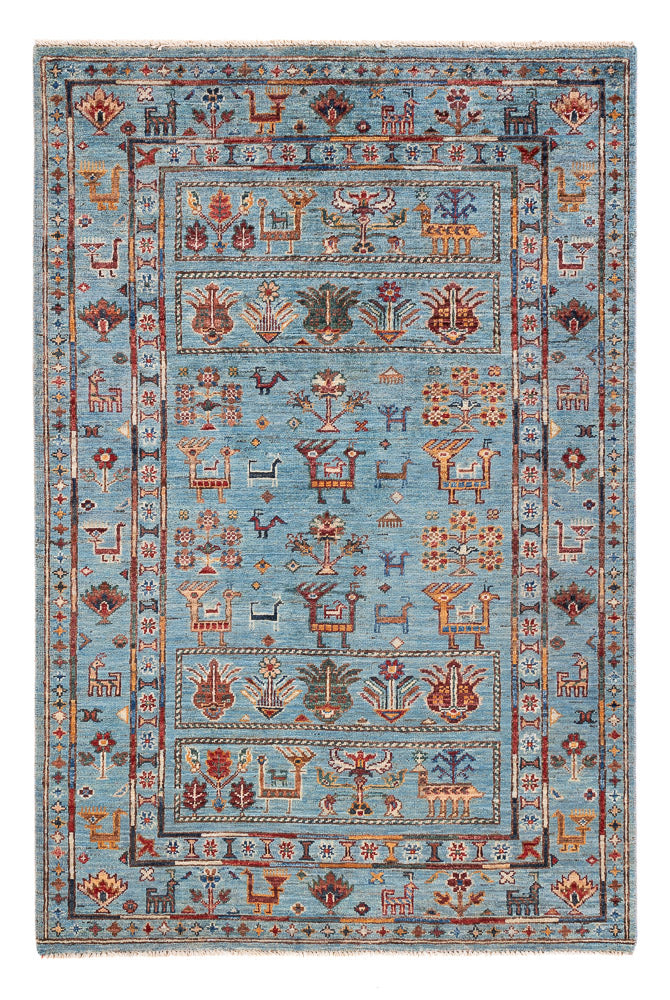 Alfombra Ziegler - Ariana - 153 x 100 cm - azul