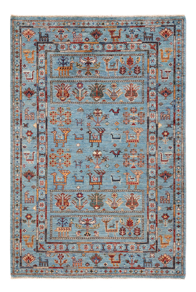 Alfombra Ziegler - Ariana - 154 x 102 cm - azul
