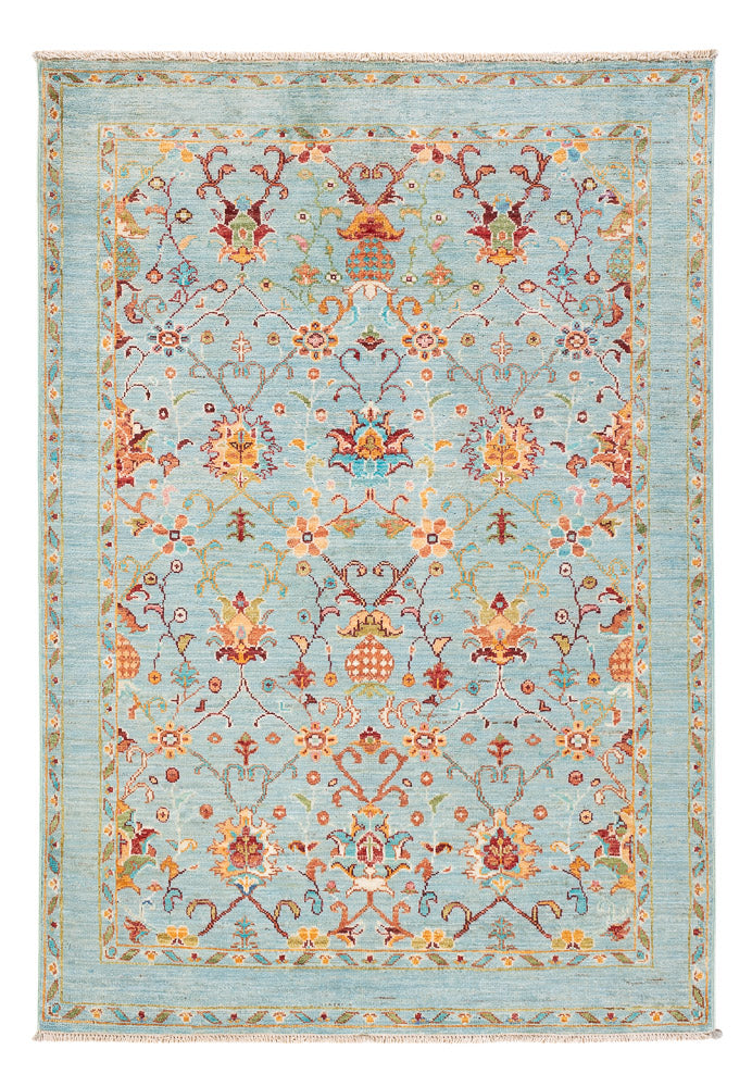 Alfombra Ziegler - Ariana - 149 x 100 cm - turquesa
