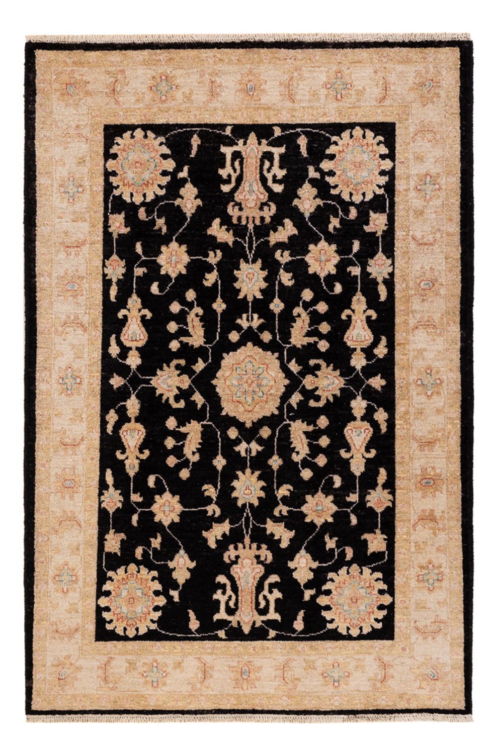 Alfombra Ziegler - 147 x 96 cm - negro