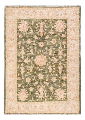 Alfombra Ziegler - 146 x 104 cm - verde oliva