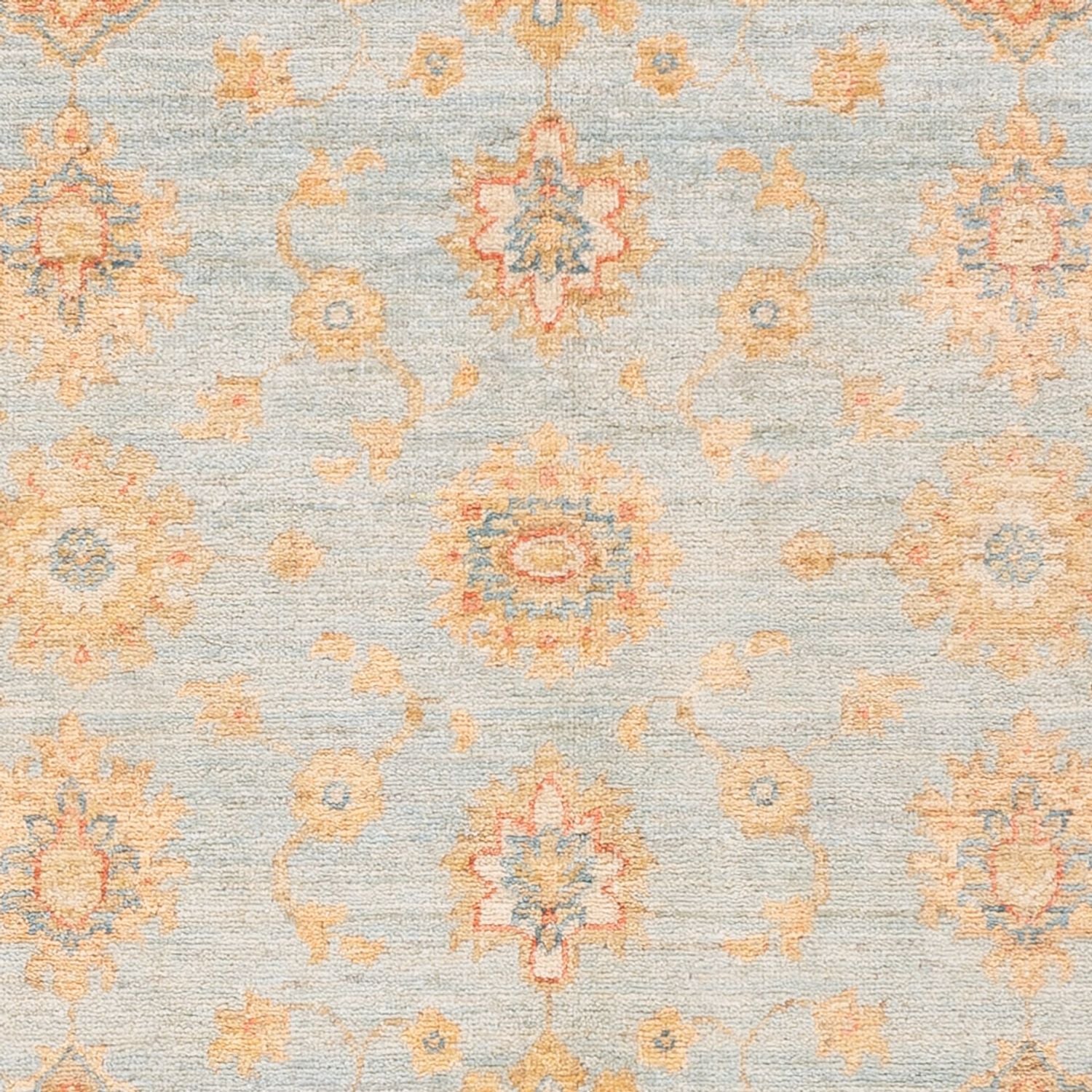 Alfombra Ziegler - 151 x 103 cm - azul claro