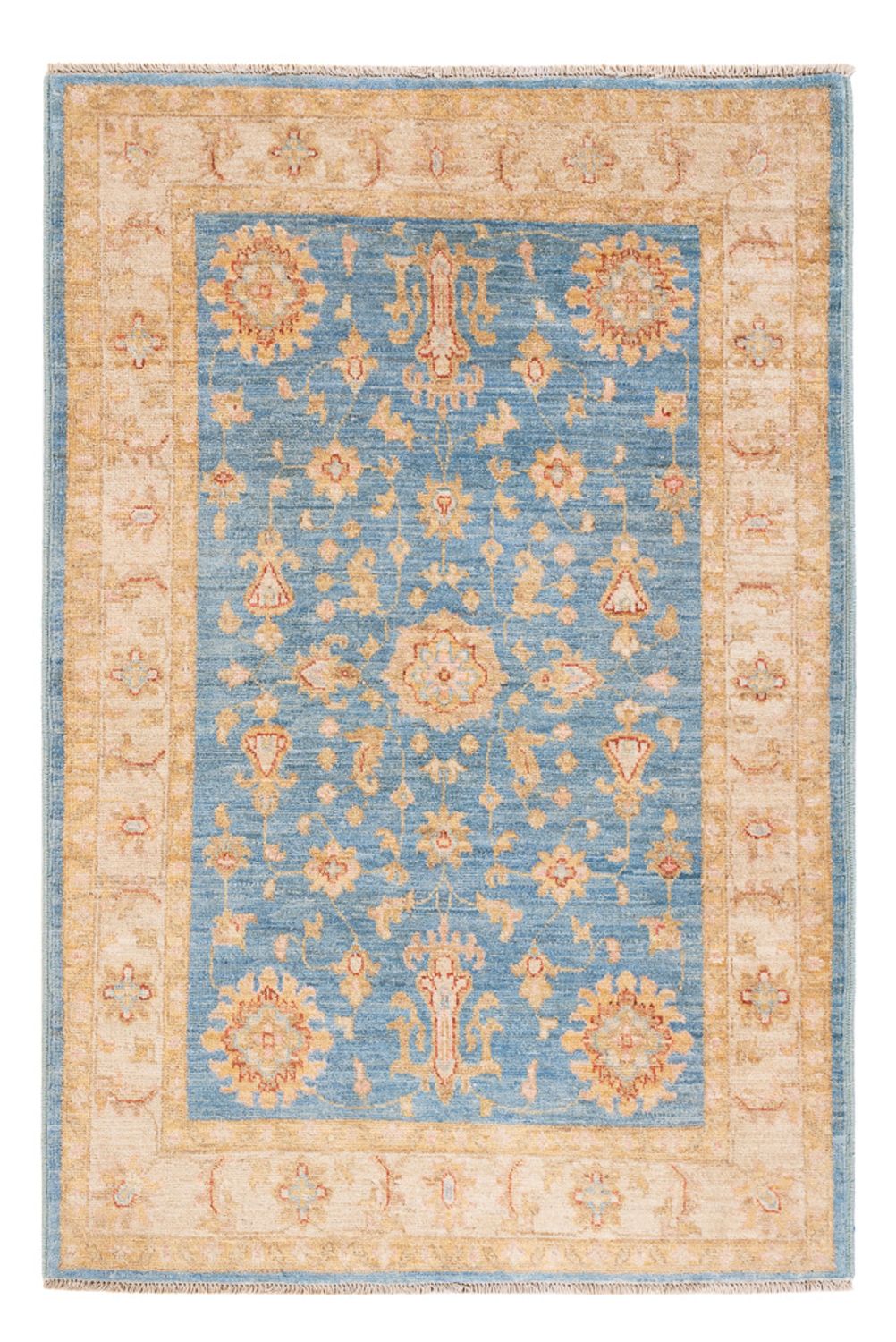 Alfombra Ziegler - 153 x 102 cm - azul