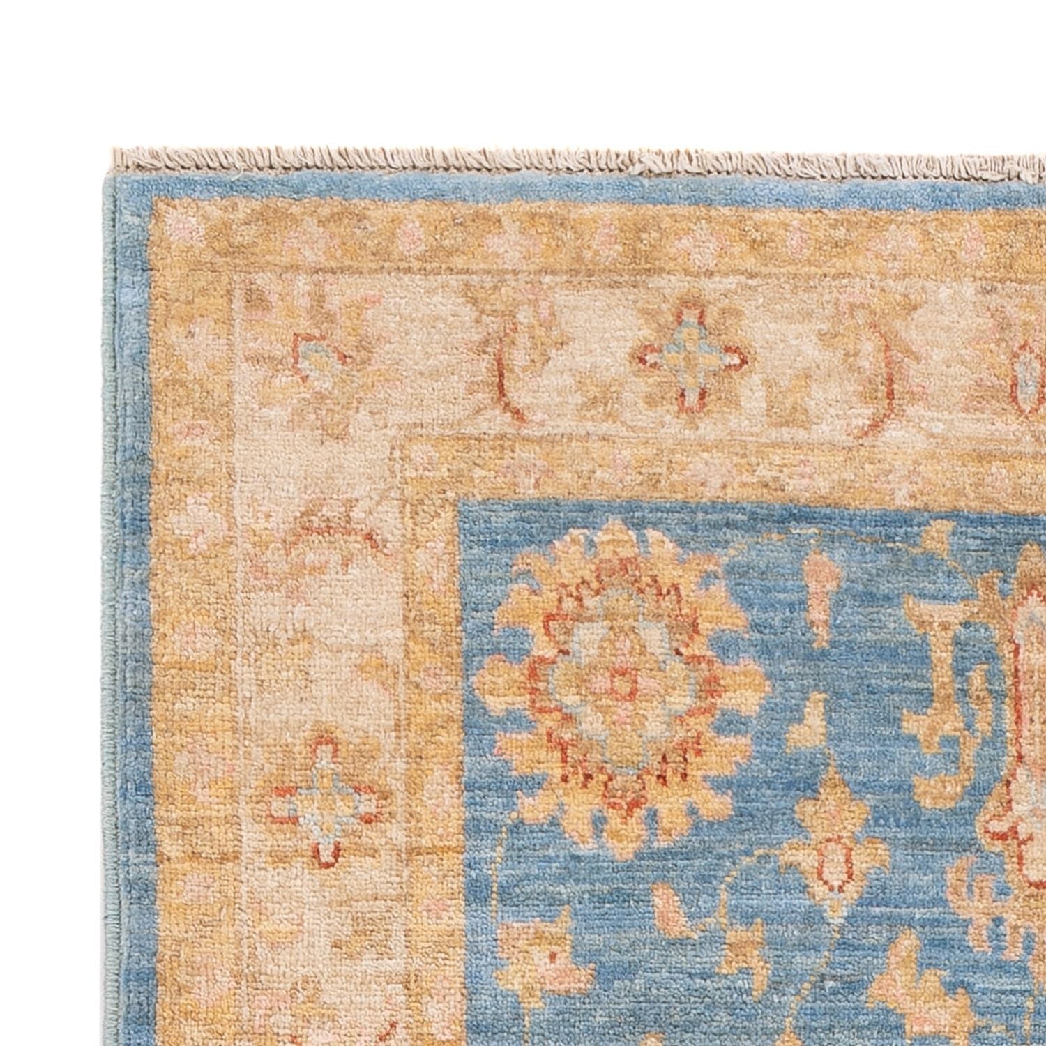 Alfombra Ziegler - 153 x 102 cm - azul