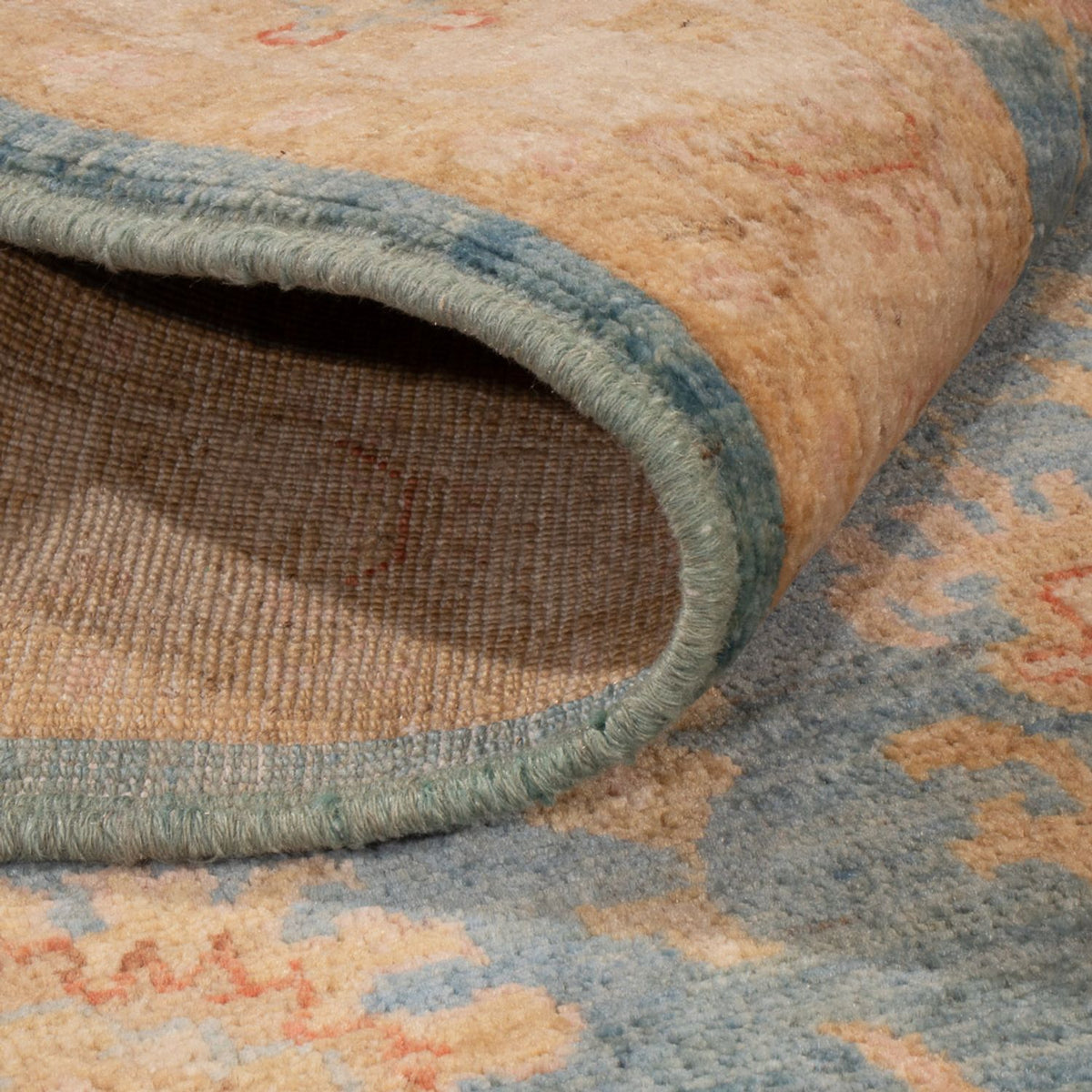 Alfombra Ziegler - 153 x 102 cm - azul