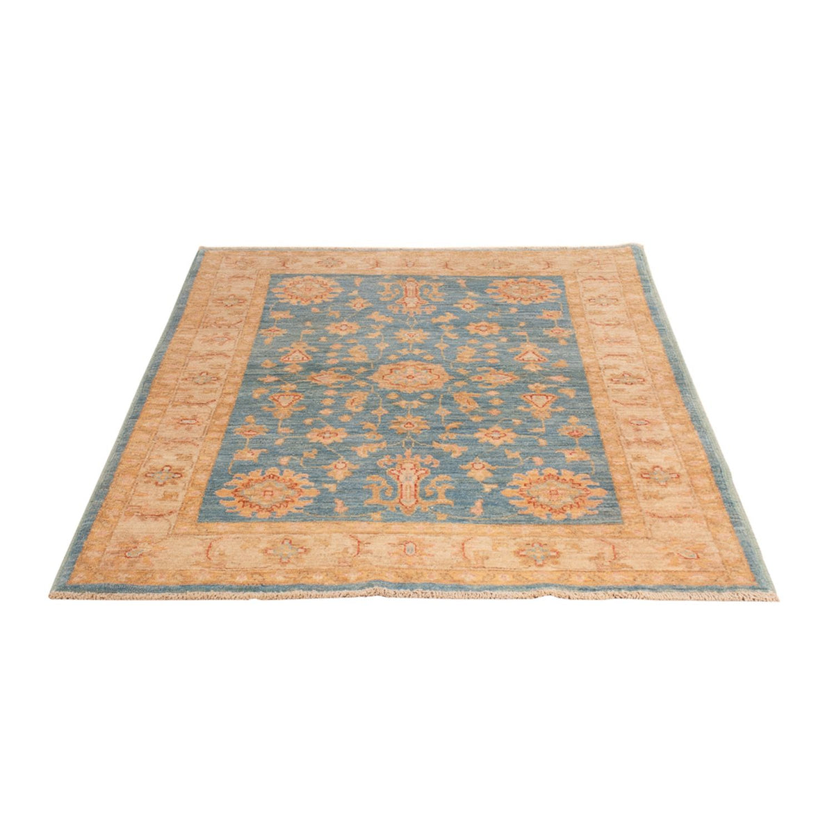 Alfombra Ziegler - 153 x 102 cm - azul
