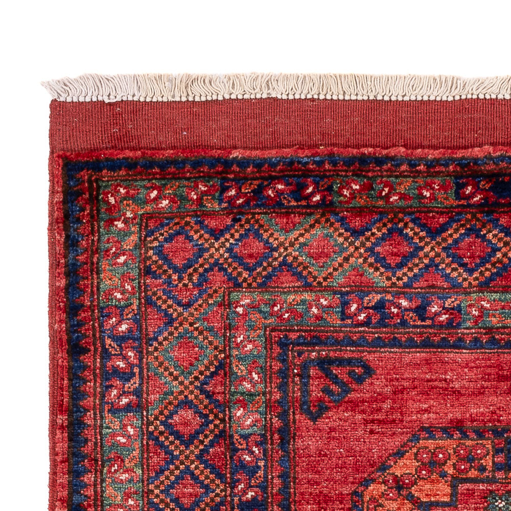 Alfombra afgana - 149 x 104 cm - rojo