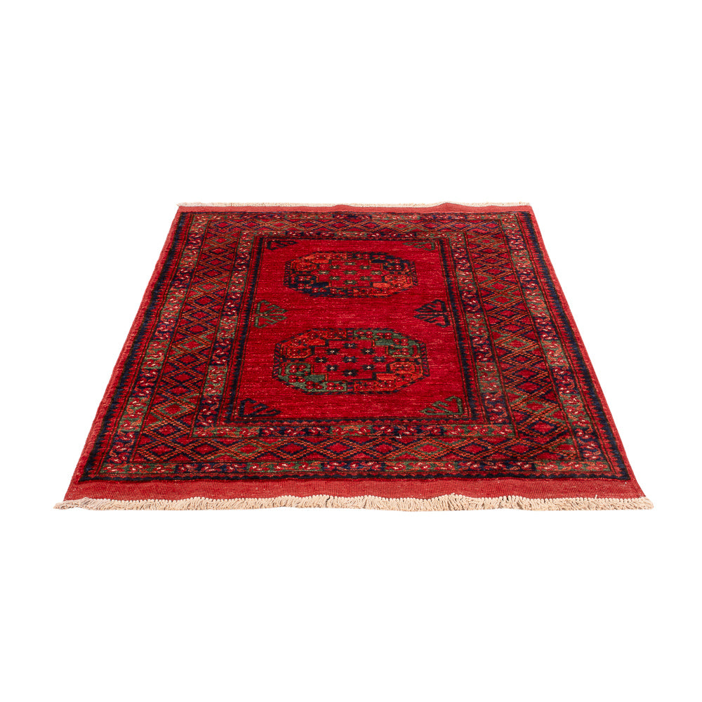 Alfombra afgana - 149 x 104 cm - rojo