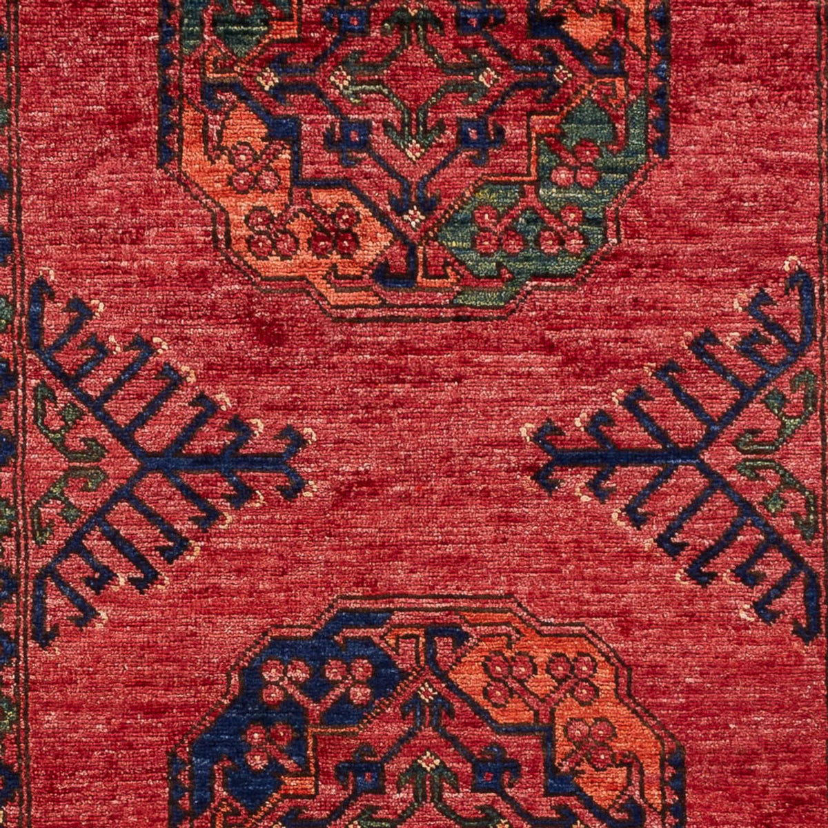 Alfombra afgana - 152 x 105 cm - rojo