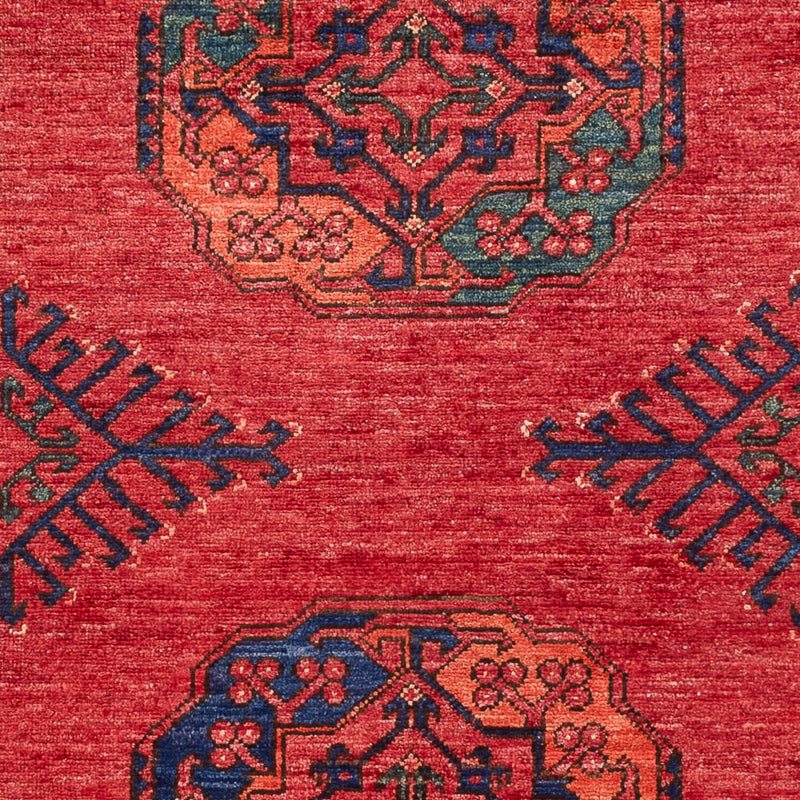 Alfombra afgana - 150 x 104 cm - rojo