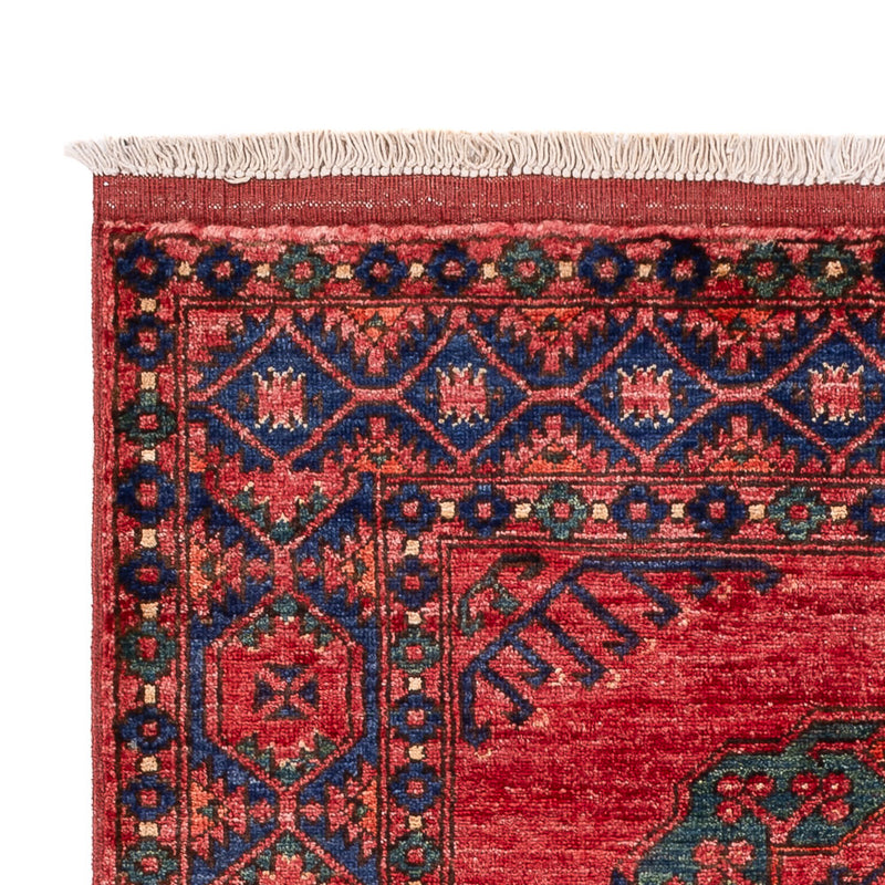 Alfombra afgana - 150 x 104 cm - rojo