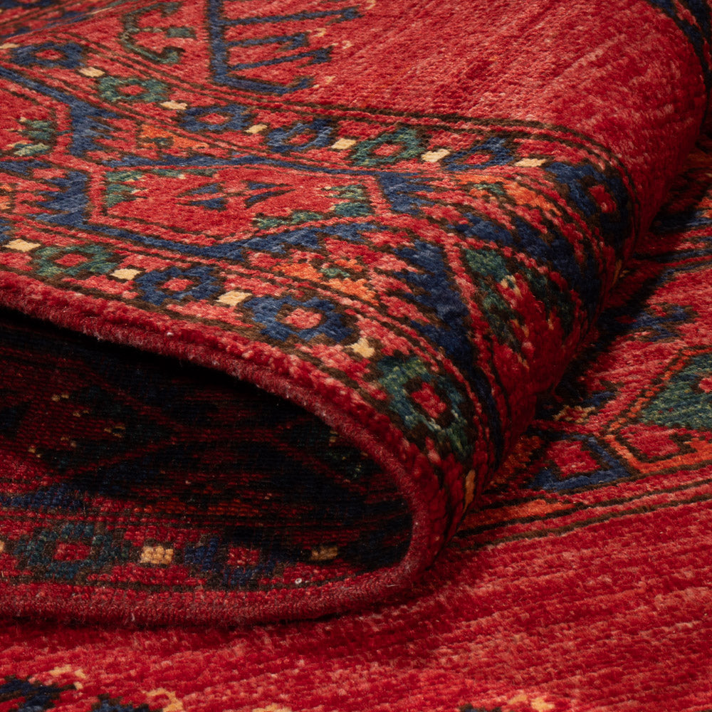 Alfombra afgana - 150 x 104 cm - rojo