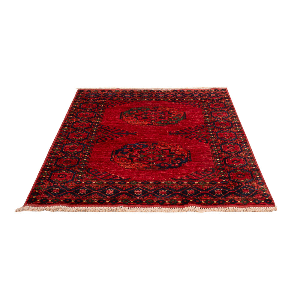 Alfombra afgana - 150 x 104 cm - rojo