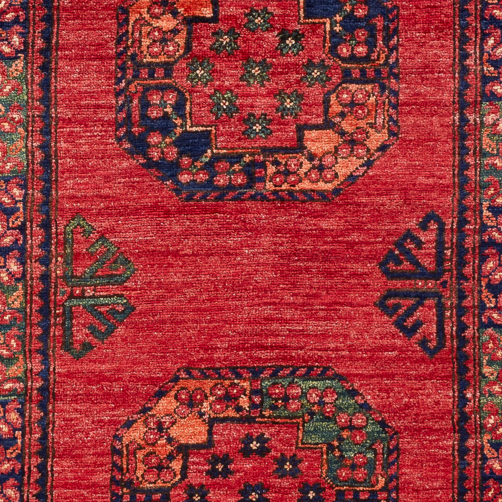 Alfombra afgana - 151 x 101 cm - rojo