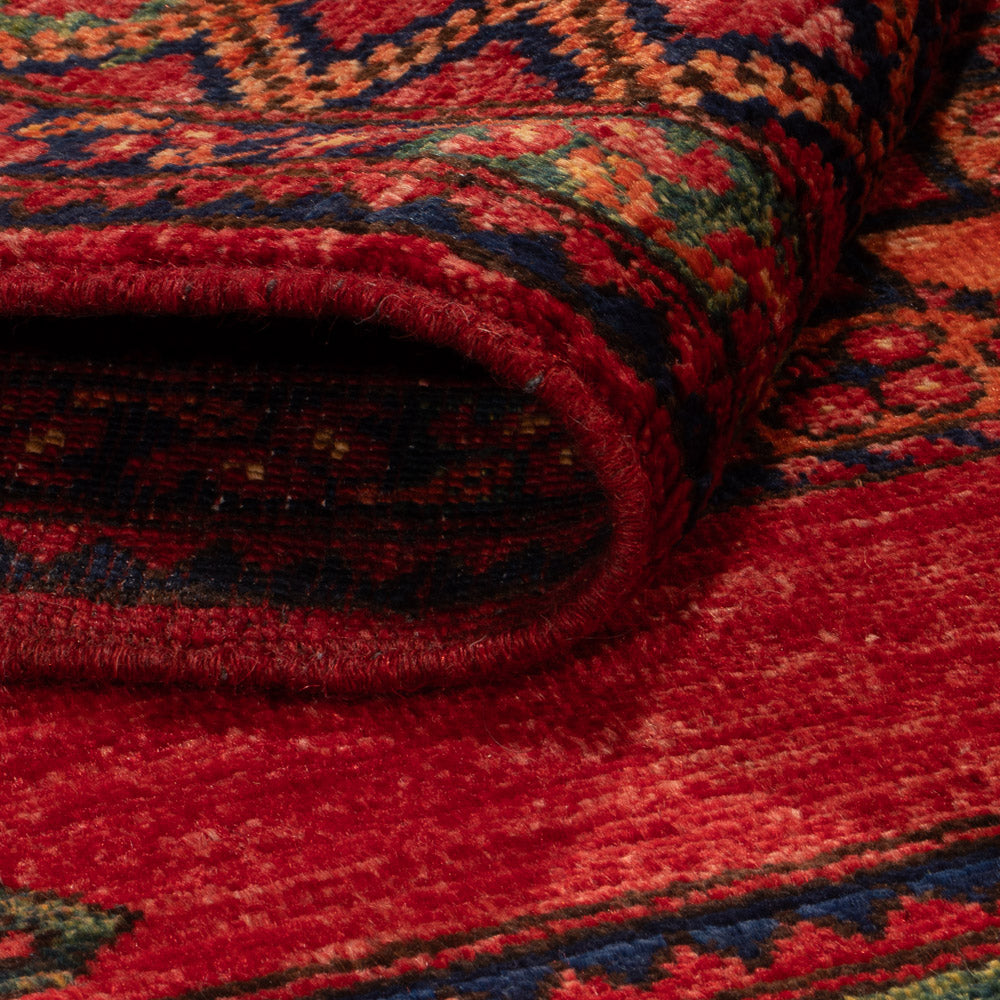 Alfombra afgana - 151 x 101 cm - rojo
