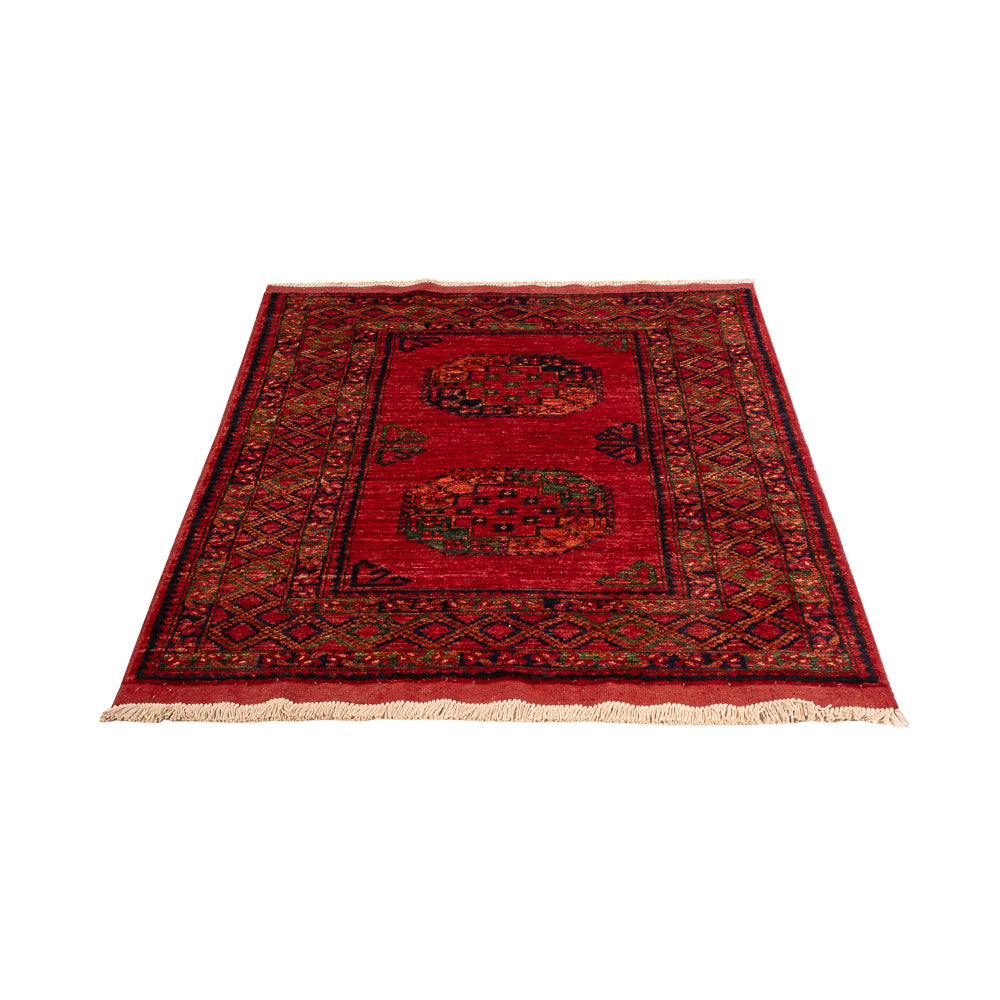 Alfombra afgana - 151 x 101 cm - rojo