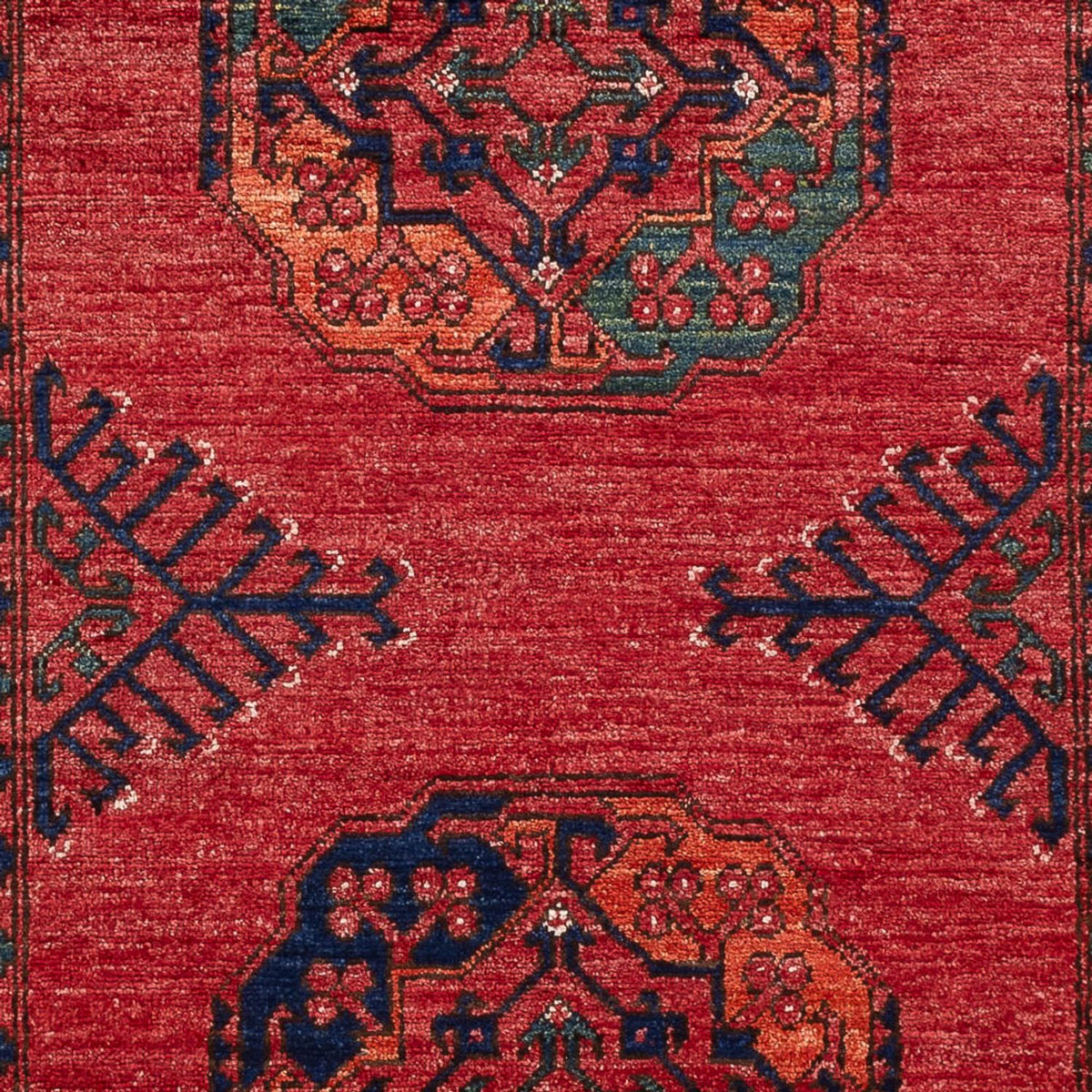 Alfombra afgana - 153 x 103 cm - rojo