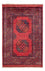 Alfombra afgana - 154 x 102 cm - rojo