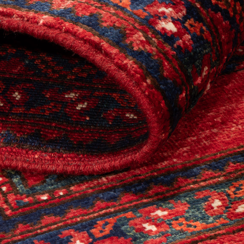 Alfombra afgana - 154 x 102 cm - rojo