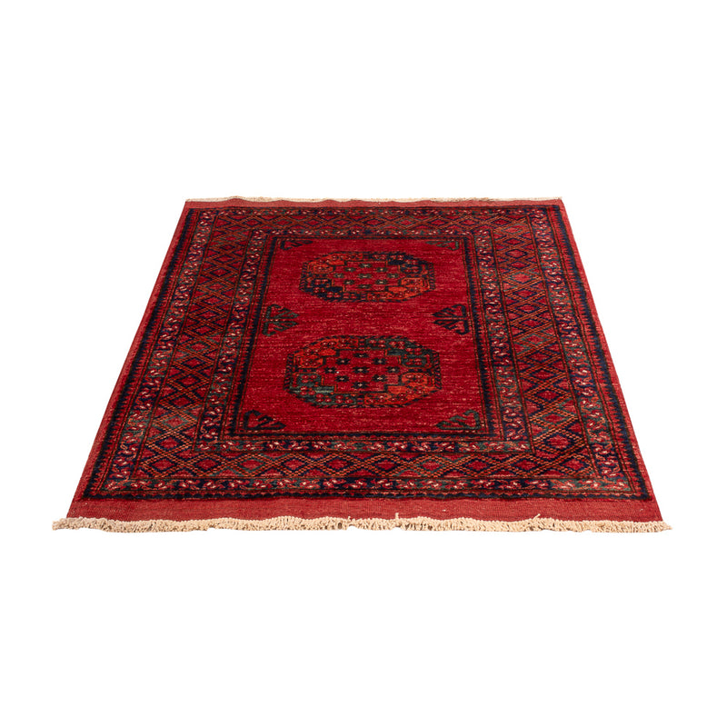 Alfombra afgana - 154 x 102 cm - rojo