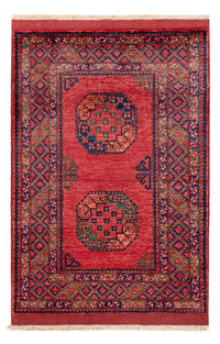 Alfombra afgana - 151 x 104 cm - rojo