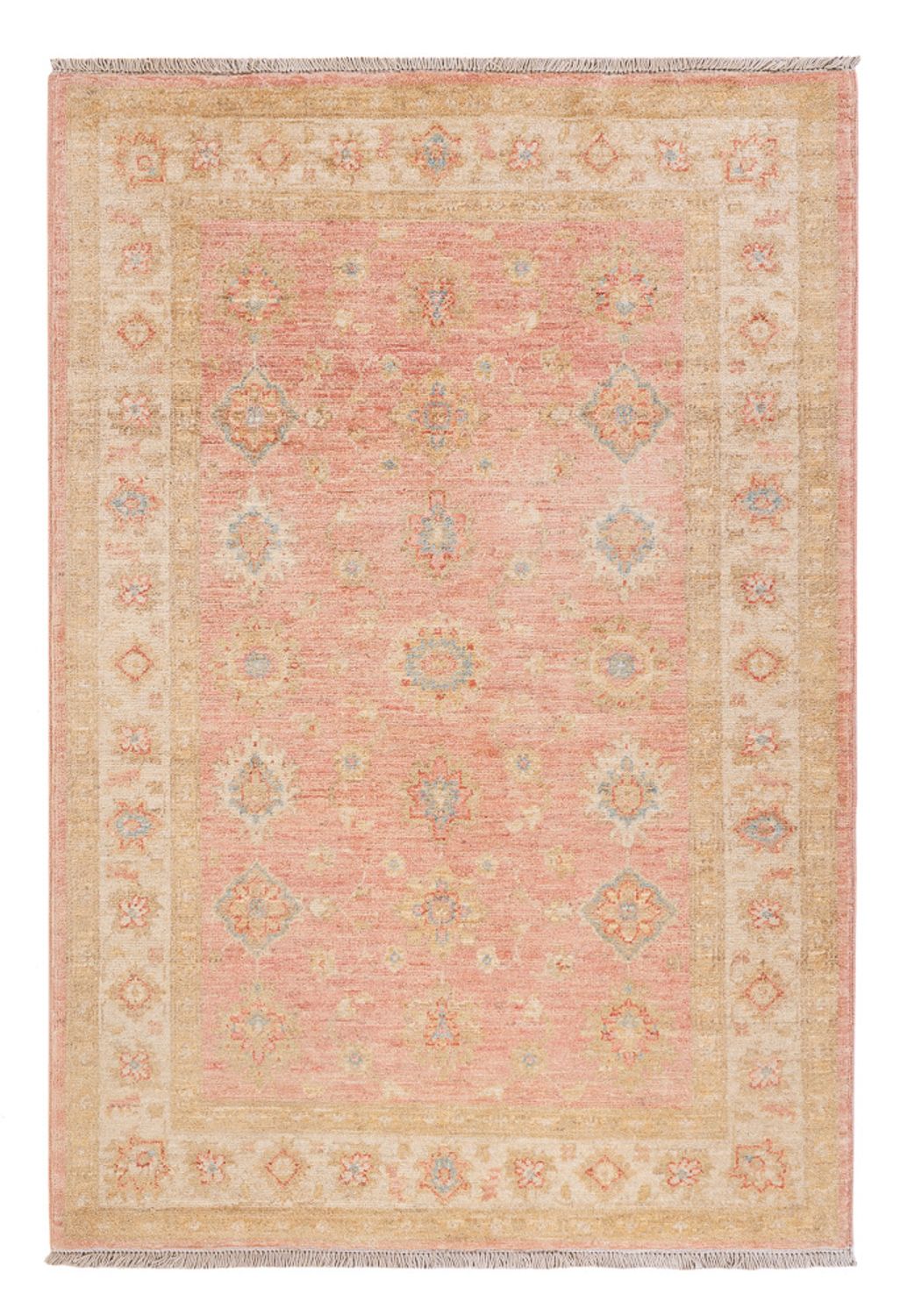Alfombra Ziegler - 150 x 101 cm - rojo claro