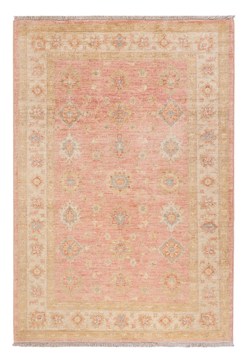 Alfombra Ziegler - 150 x 101 cm - rojo claro