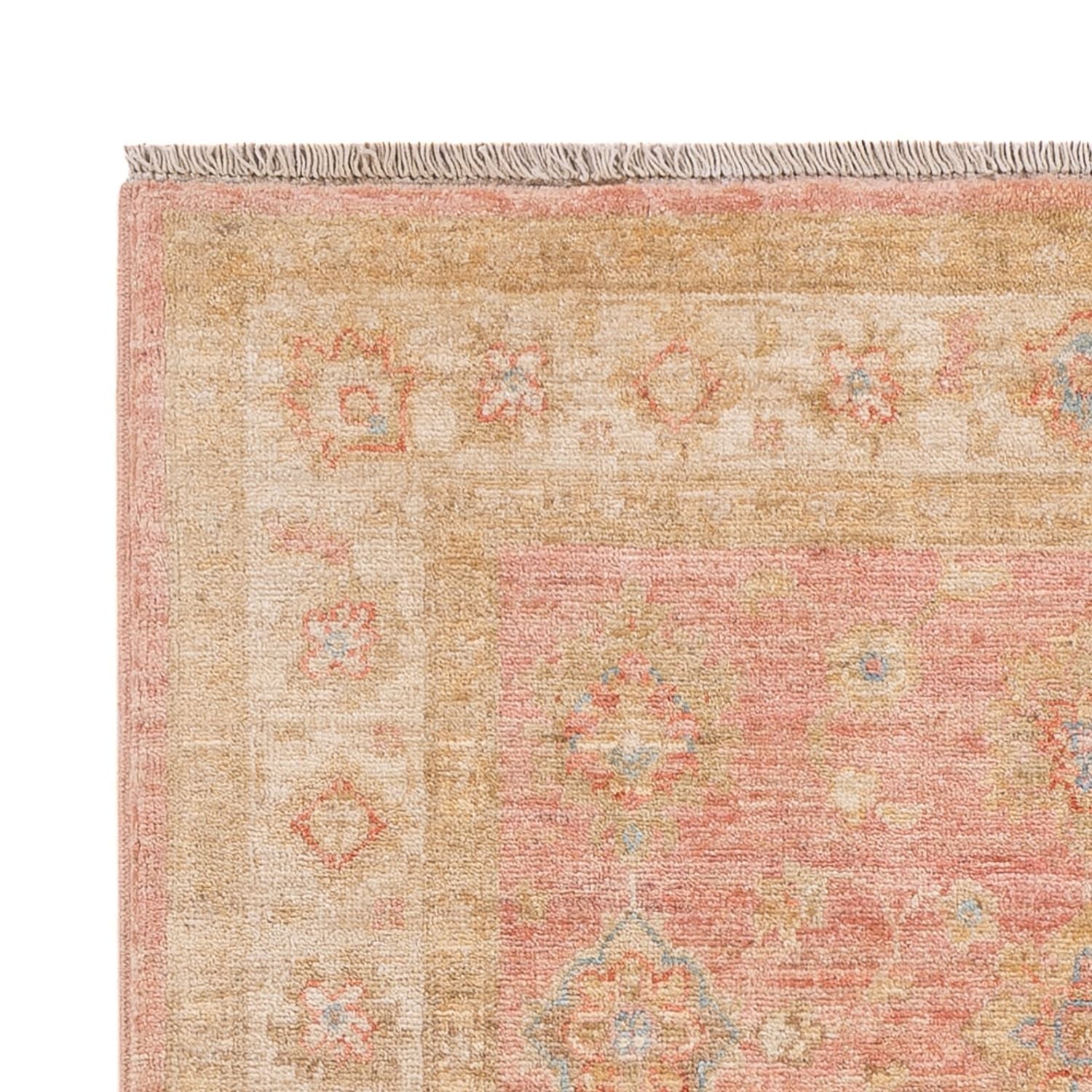 Alfombra Ziegler - 150 x 101 cm - rojo claro
