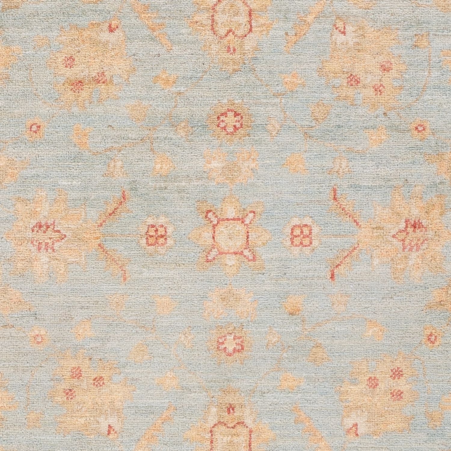 Alfombra Ziegler - 150 x 101 cm - azul claro