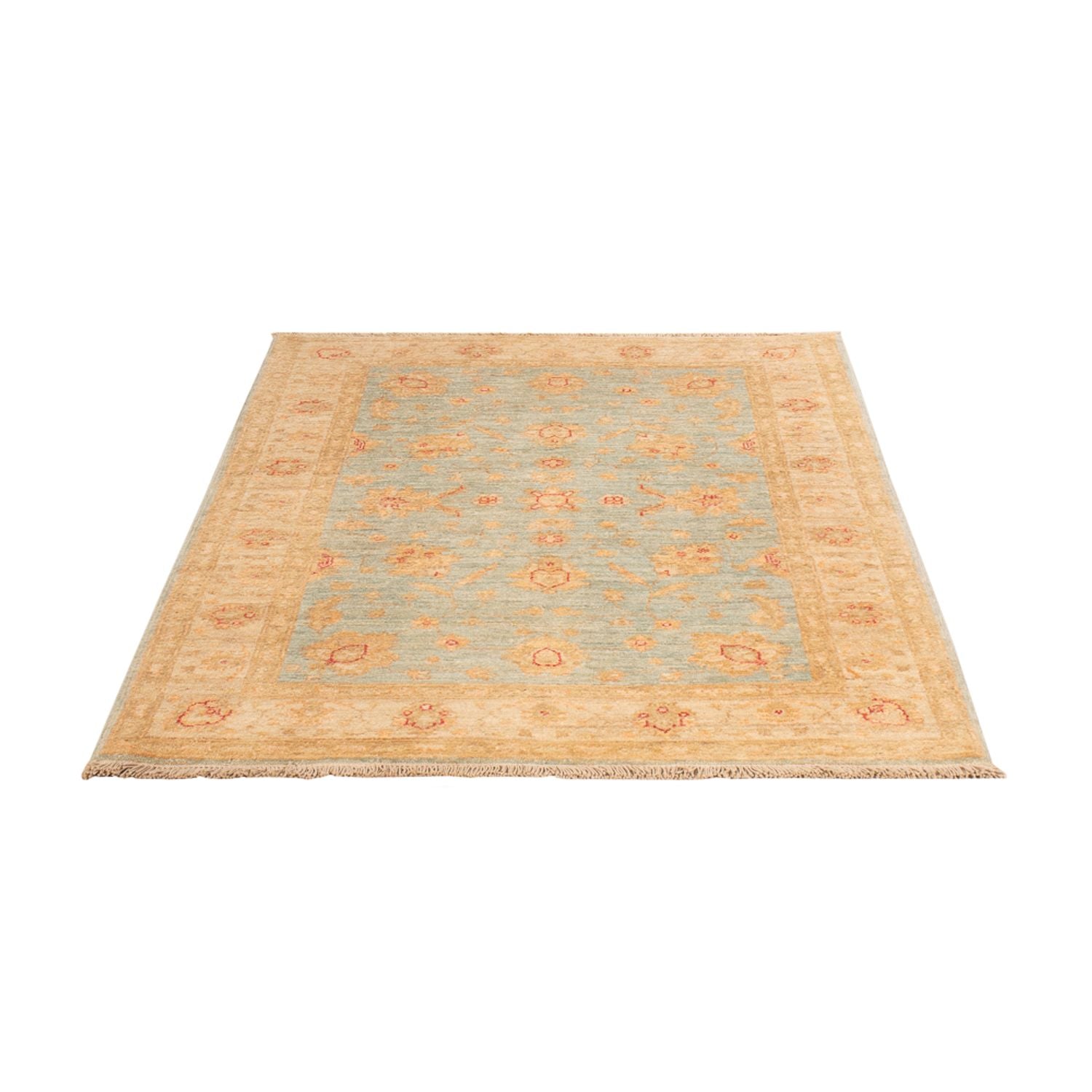 Alfombra Ziegler - 150 x 101 cm - azul claro