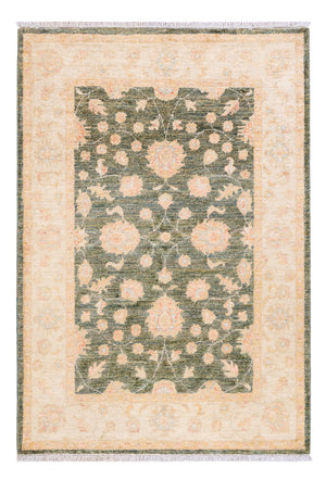 Alfombra Ziegler - 148 x 103 cm - verde oliva
