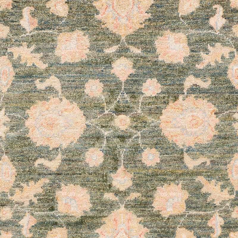 Alfombra Ziegler - 148 x 103 cm - verde oliva