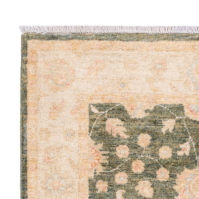 Alfombra Ziegler - 148 x 103 cm - verde oliva