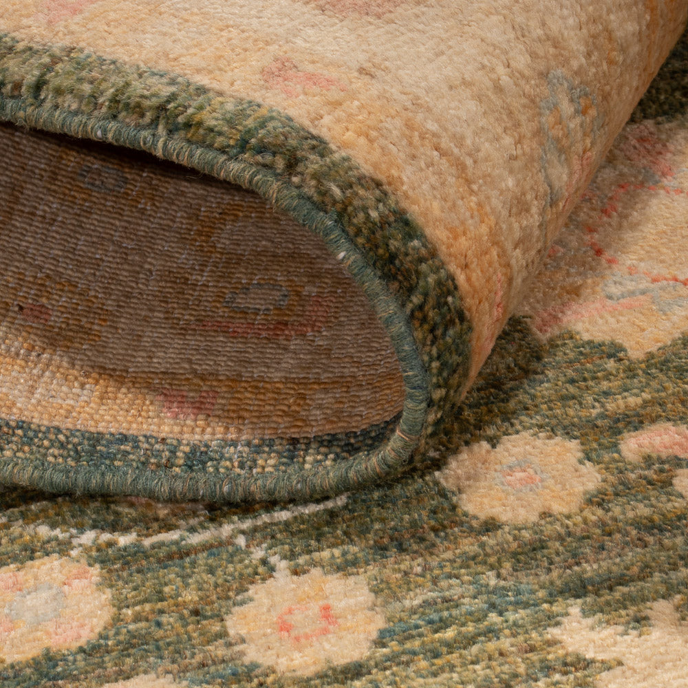 Alfombra Ziegler - 148 x 103 cm - verde oliva