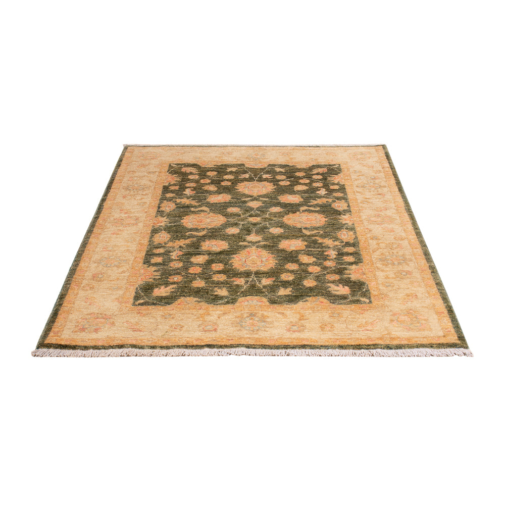 Alfombra Ziegler - 148 x 103 cm - verde oliva