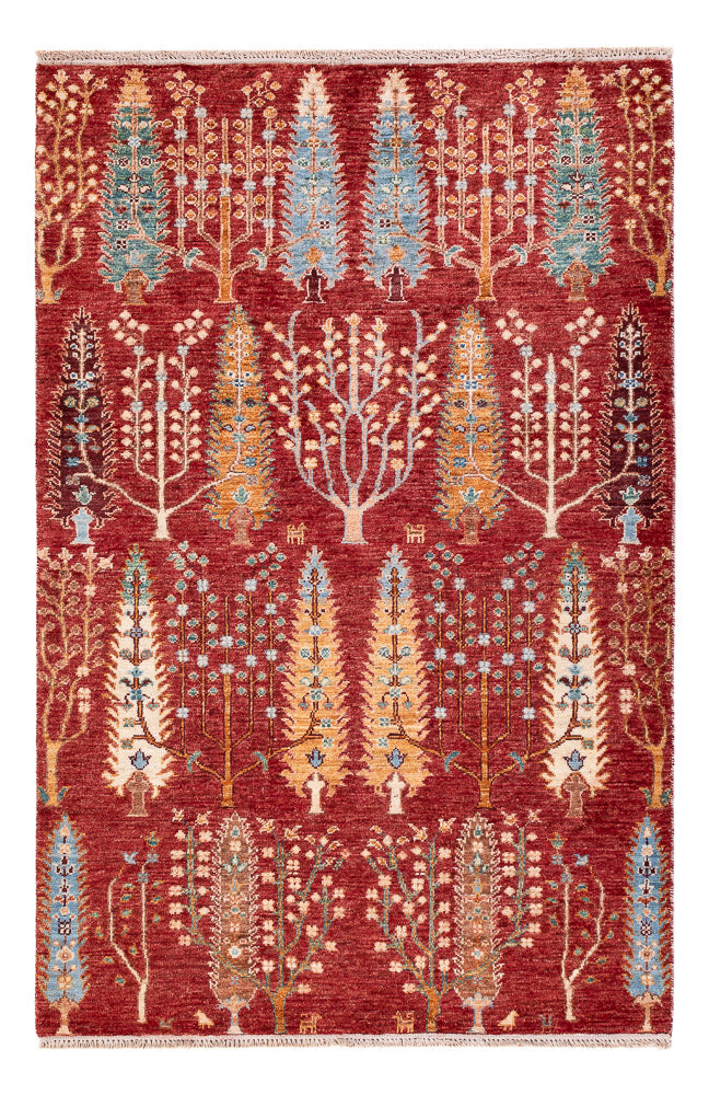Alfombra Ziegler - Ariana - 148 x 98 cm - rojo