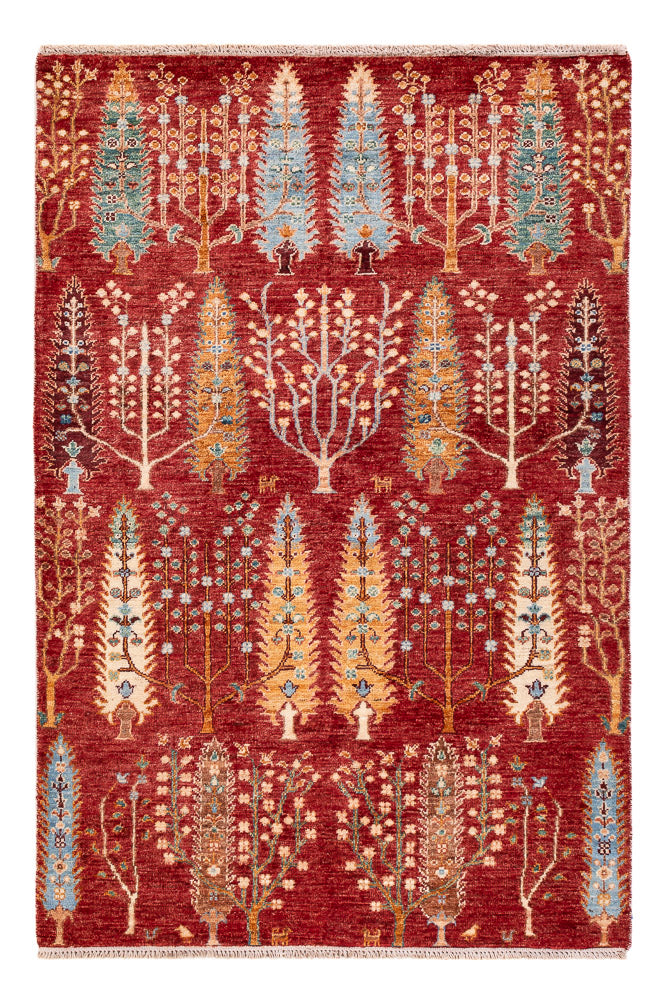 Alfombra Ziegler - Ariana - 141 x 100 cm - rojo
