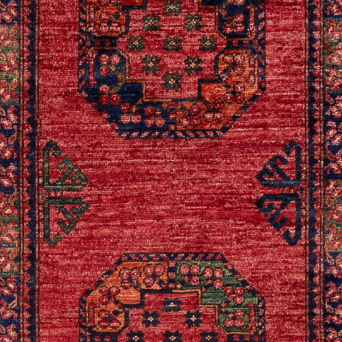 Alfombra afgana - 151 x 103 cm - rojo